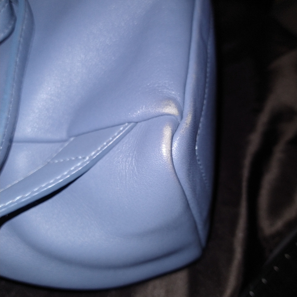 Vintage Coach Legacy Backpack in Light Blue - Picture 11 of 16